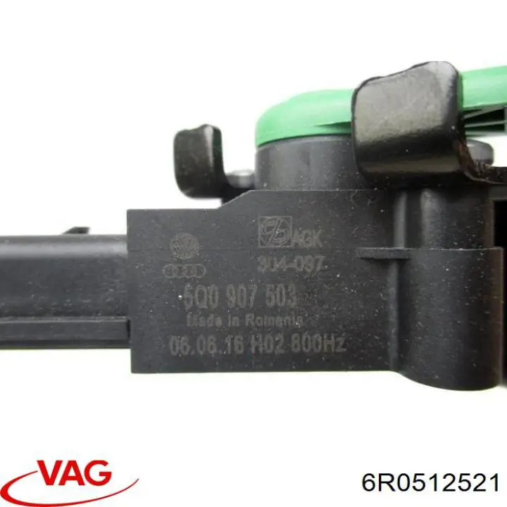 6R0512521 VAG Датчик рівня положення кузова, передній лівий