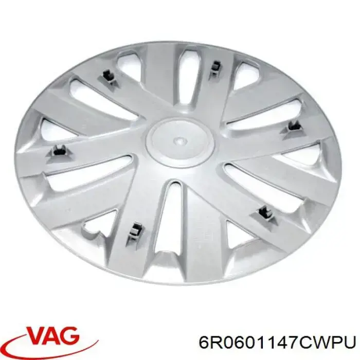 Купити 6R0601147CWPU VAG Автомобільні ковпаки
