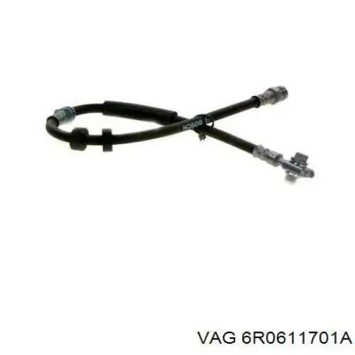 6R0611701A VAG Гнучка гальмівна трубка передня