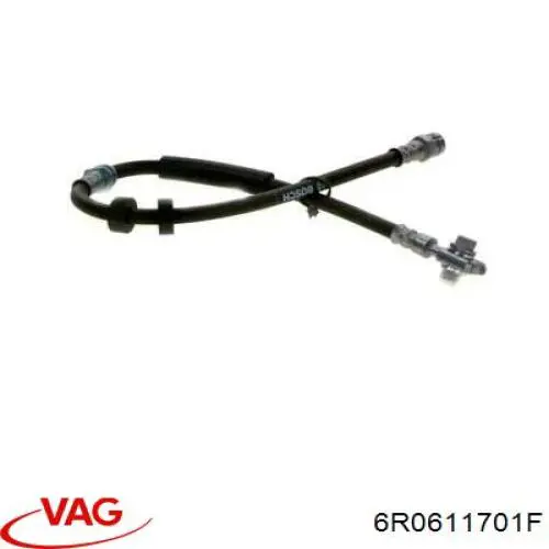Шланг гальмівний передній VAG 6R0611701F ціна, від 13.67 USD
