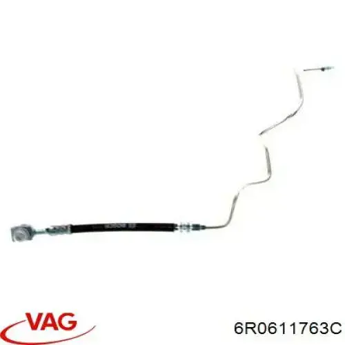 6R0611763C VAG Шланг гальмівний задній, лівий