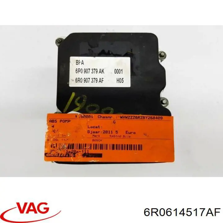 6R0614517AF VAG Блок управління АБС (ABS)