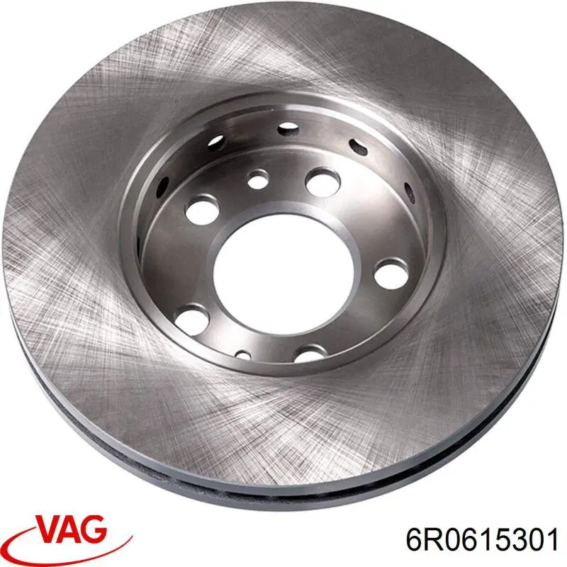 Диск переднього гальма VAG 6R0615301 ціна, від 13.89 USD