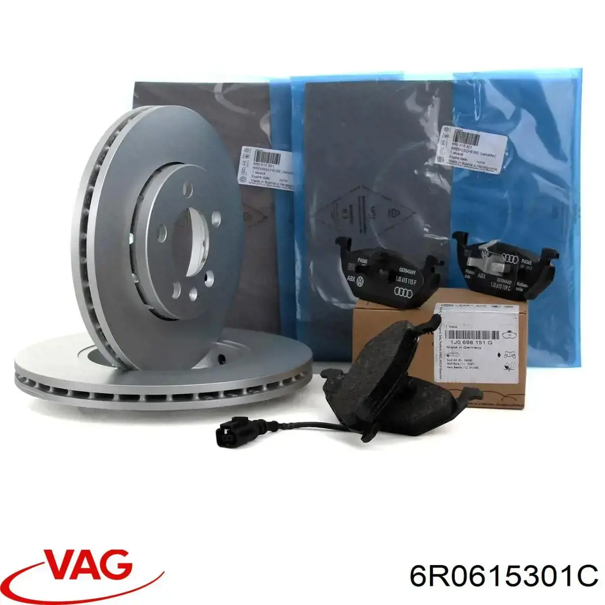 Купити 6R0615301C VAG Ротор гальмівний