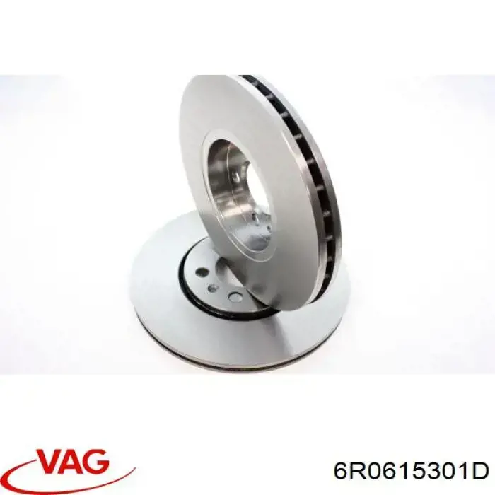 Диск гальмівний передній VAG 6R0615301D