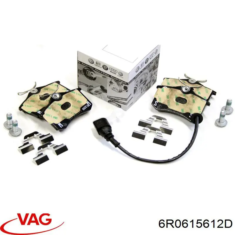 Купити 6R0615612D VAG Захист гальмівного диска заднього, правого