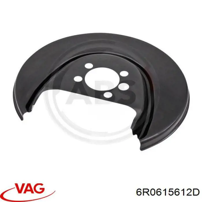 Захист гальмівного диска заднього, правого VAG 6R0615612D ціна, від 12.48 USD