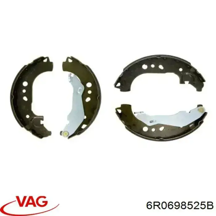 6R0698525B VAG Колодки гальмівні задні, барабанні