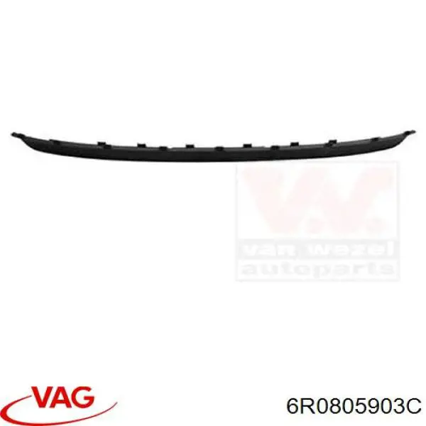 Спліттер переднього бампера VAG 6R0805903C ціна, від 6.57 USD
