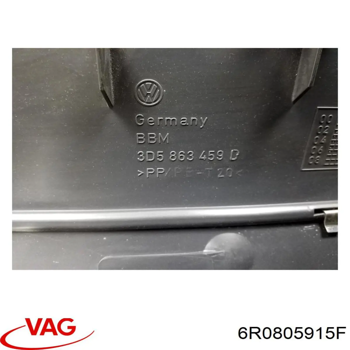 6R0805915F9B9 VAG Сплитер переднього бампера