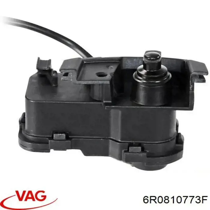 Замок відкривання лючка бензобаку 6R0810773F VAG