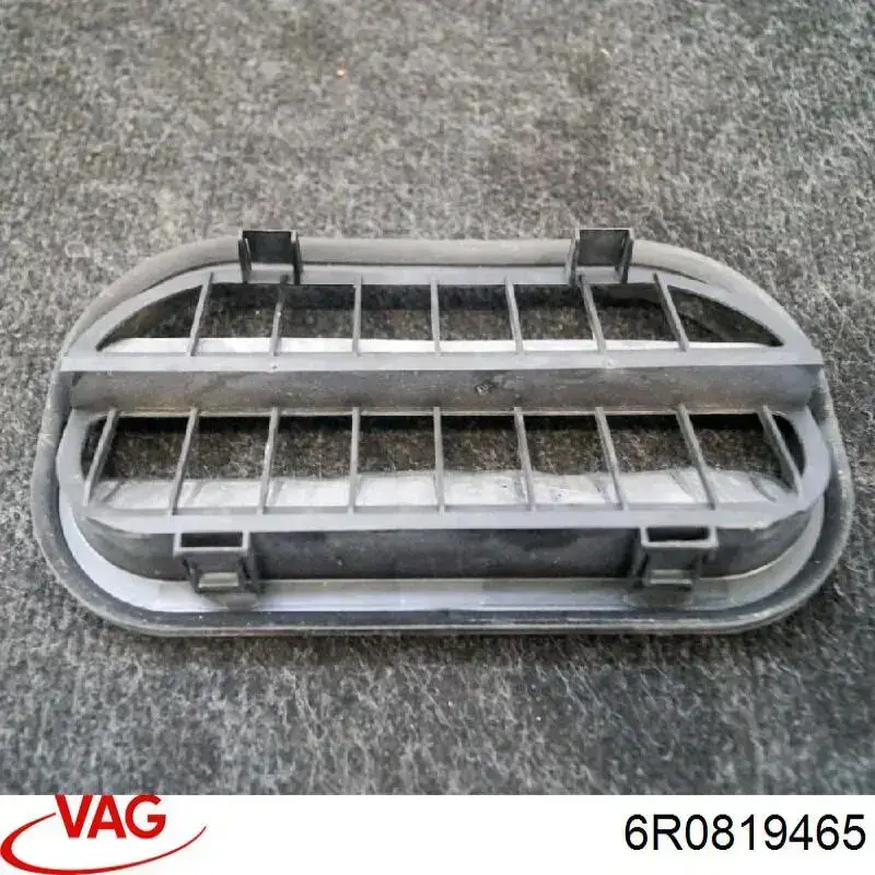 Решітка задня вентиляції салону, ліва 6R0819465 VAG