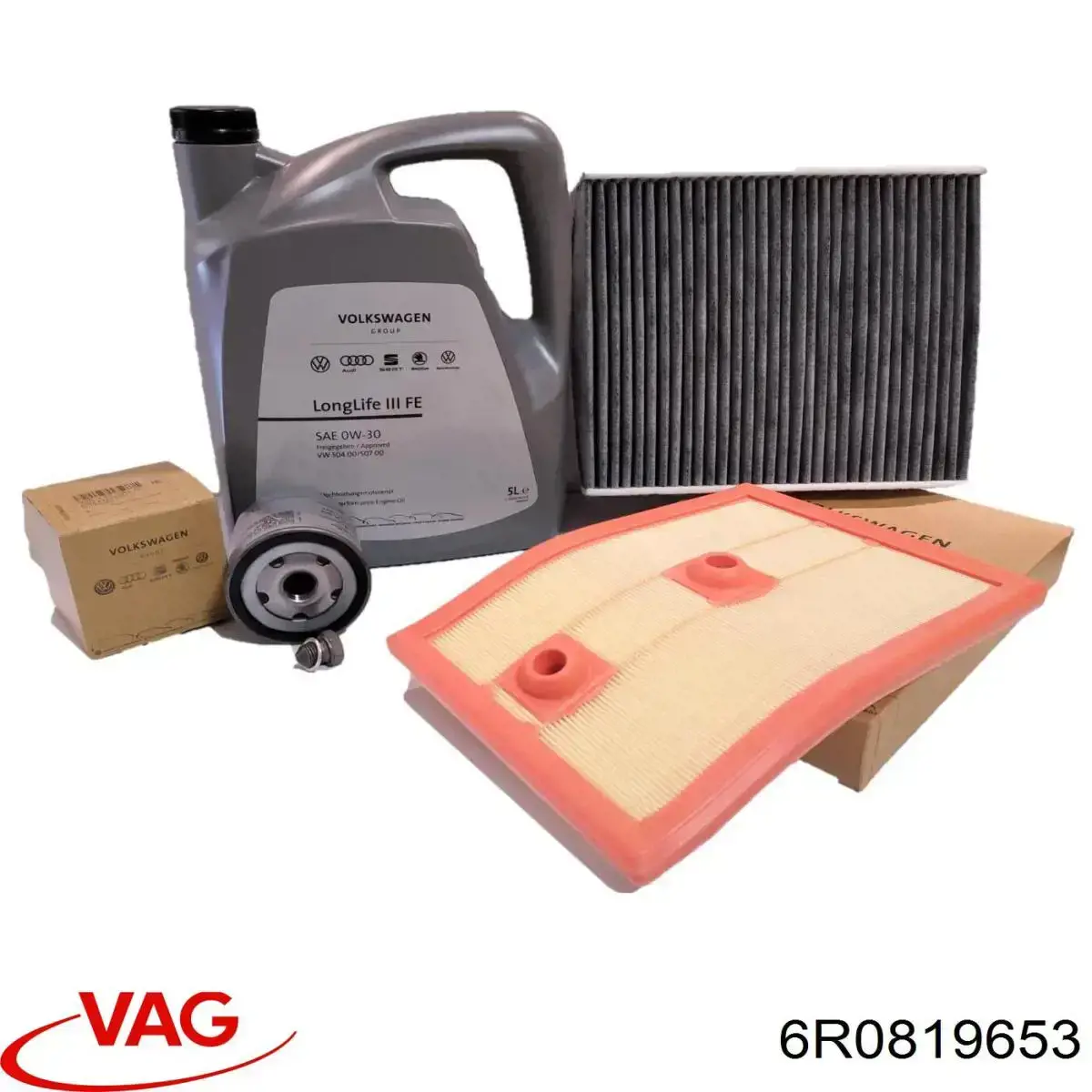 6R0819653 VAG Внутрішньосалонний фільтр