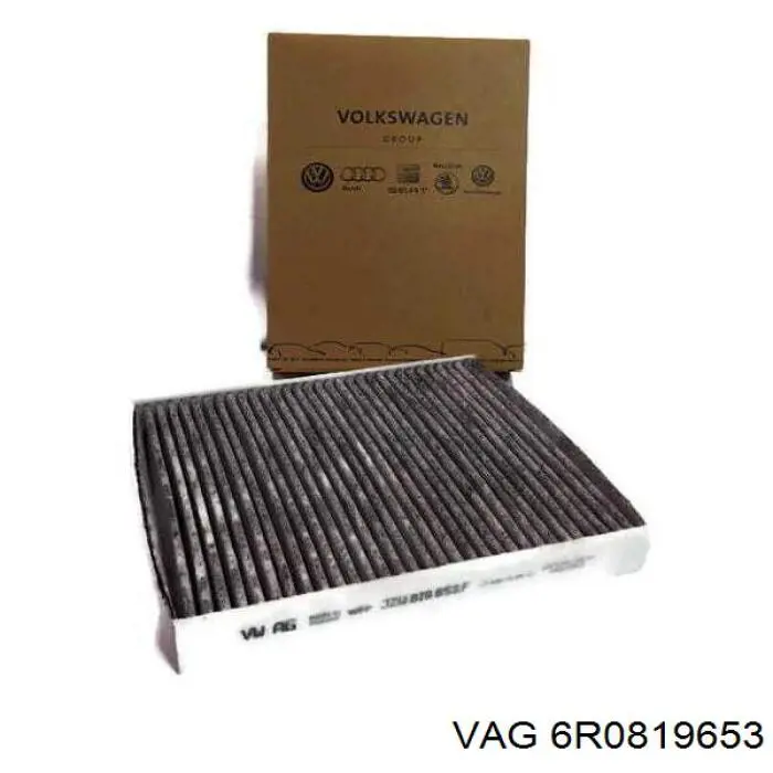 Фільтр повітряний обігрівача VAG 6R0819653 ціна, від 19.05 USD