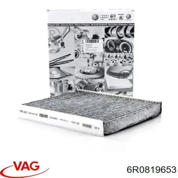 Фільтр салону 6R0819653 VAG