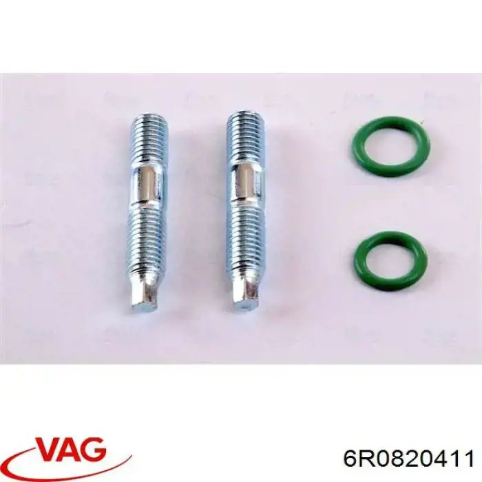 Радіатор кондиціонера 6R0820411 VAG