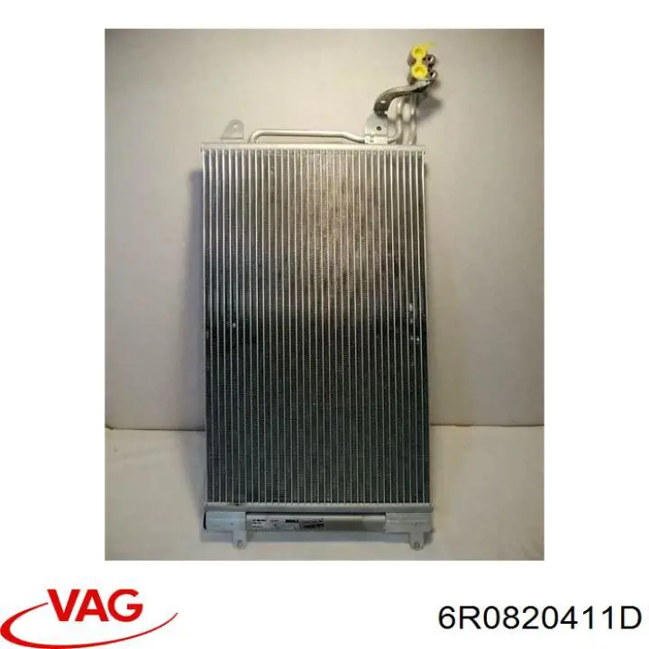 Конденсатор кондиціонера VAG 6R0820411D ціна, від 58.33 USD