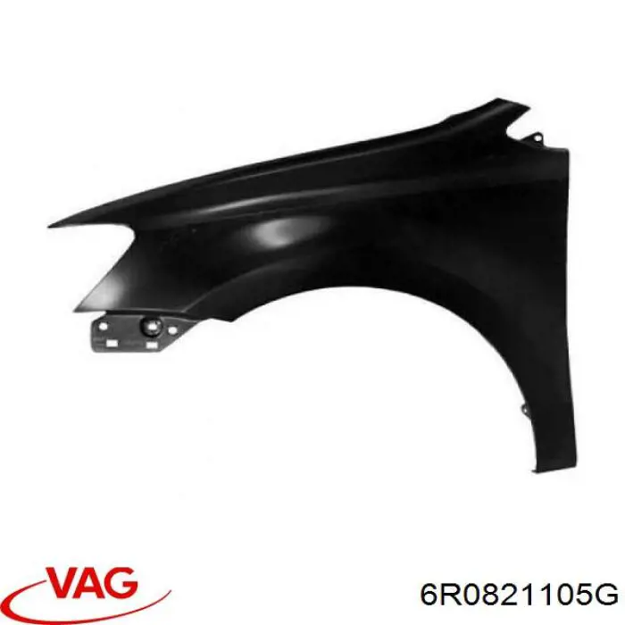 Ліве переднє крило VAG 6R0821105G ціна, від 33.82 USD