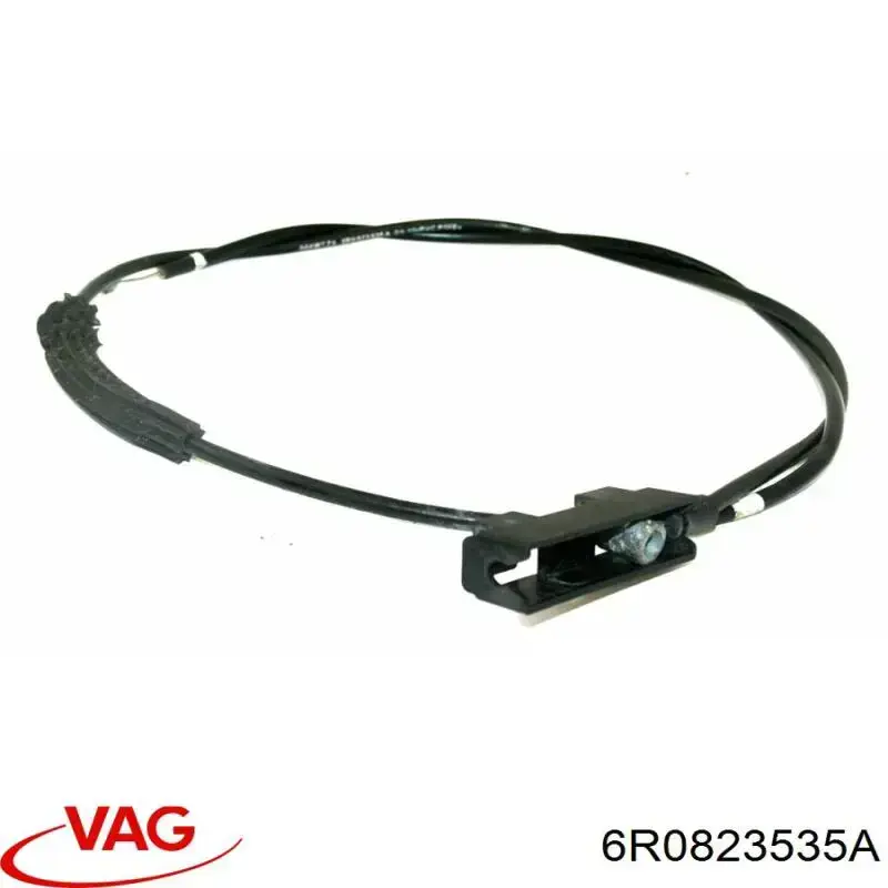 Трос відкриття капота, задній VAG 6RG823535 ціна, від 3.90 USD