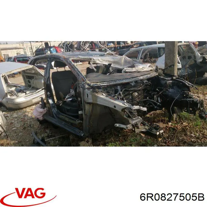 Замок багажника 6R0827505B VAG