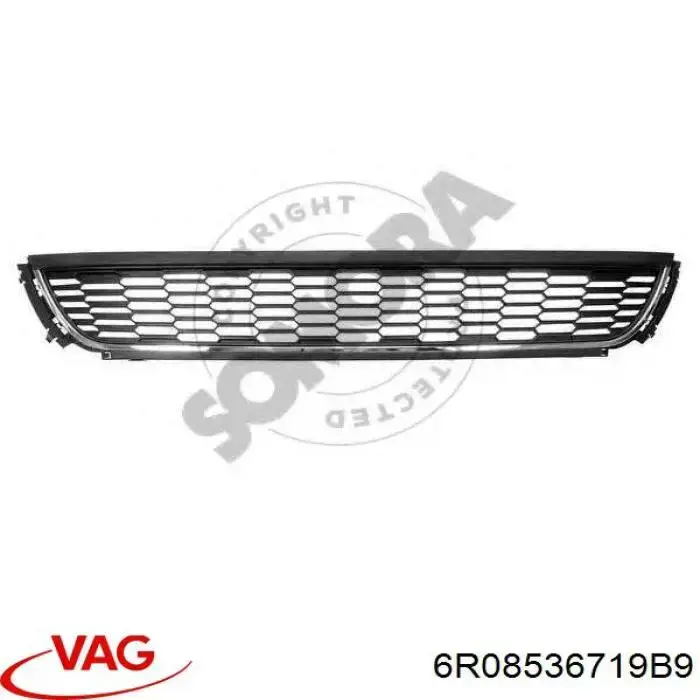 Решітка переднього бампера PVW99091GA Signeda