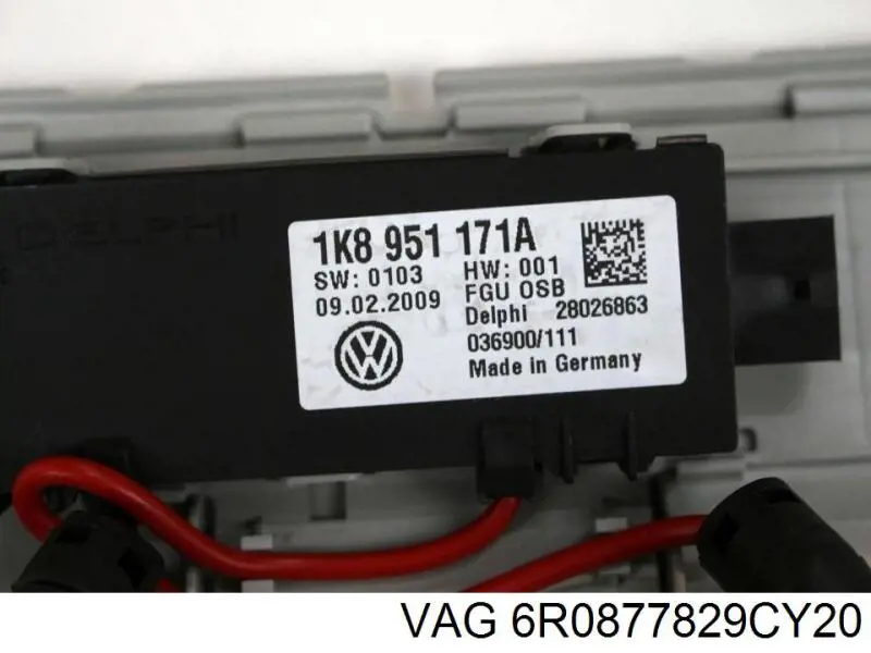  VAG 6R0877829CY20 ціна, від 17.40 USD