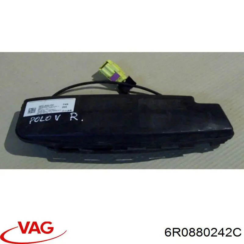 Подушка безпеки, збоку, права, AIRBAG VAG 6R0880242C ціна, від 63.49 USD