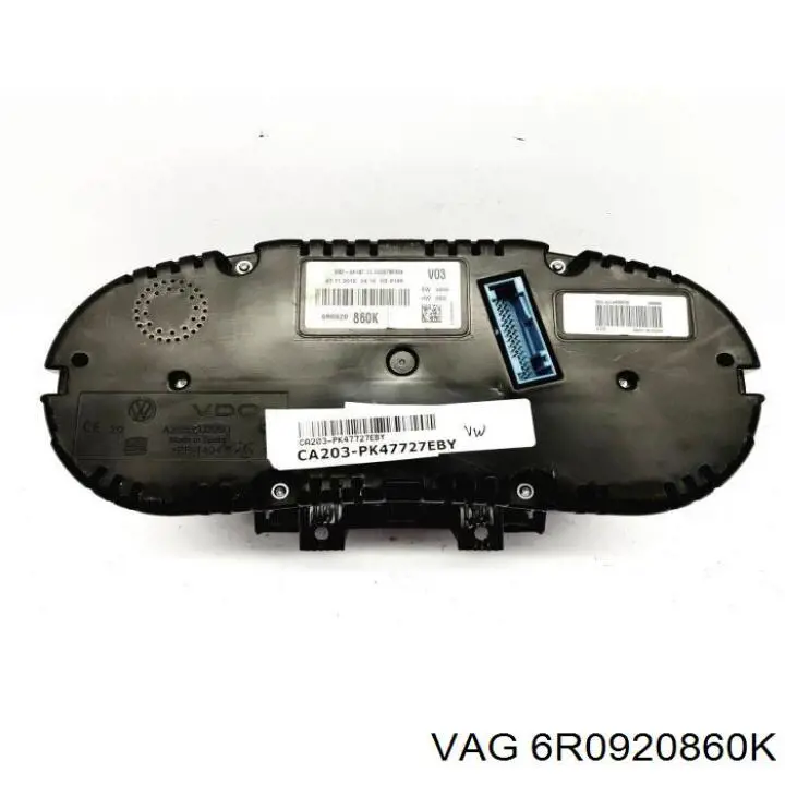 Прилади управління VAG 6R0920860KV ціна, від 340.25 USD