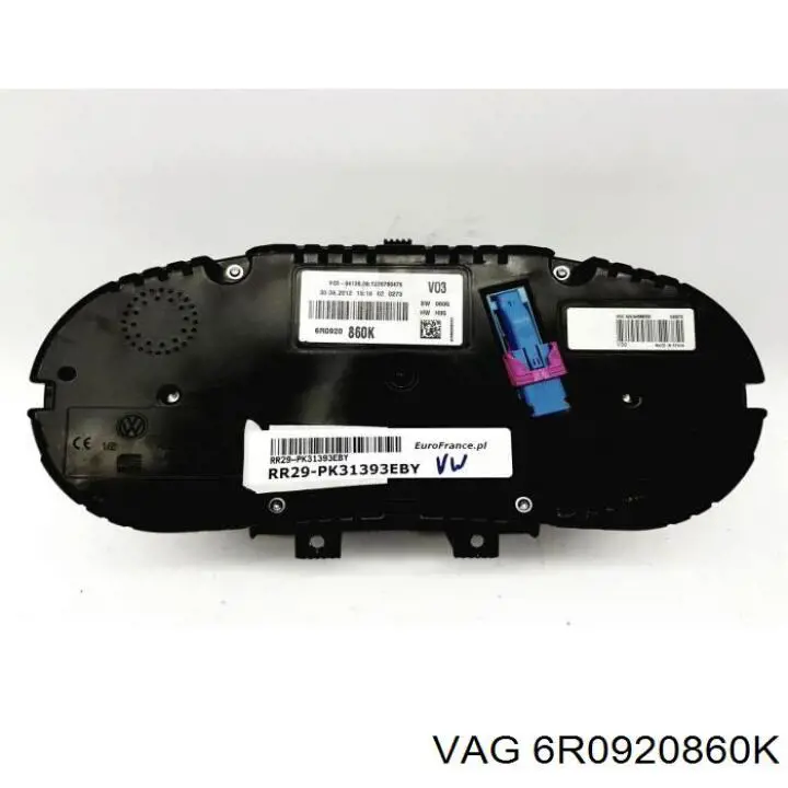 Прилади управління VAG 6R0920860K ціна, від 340.25 USD