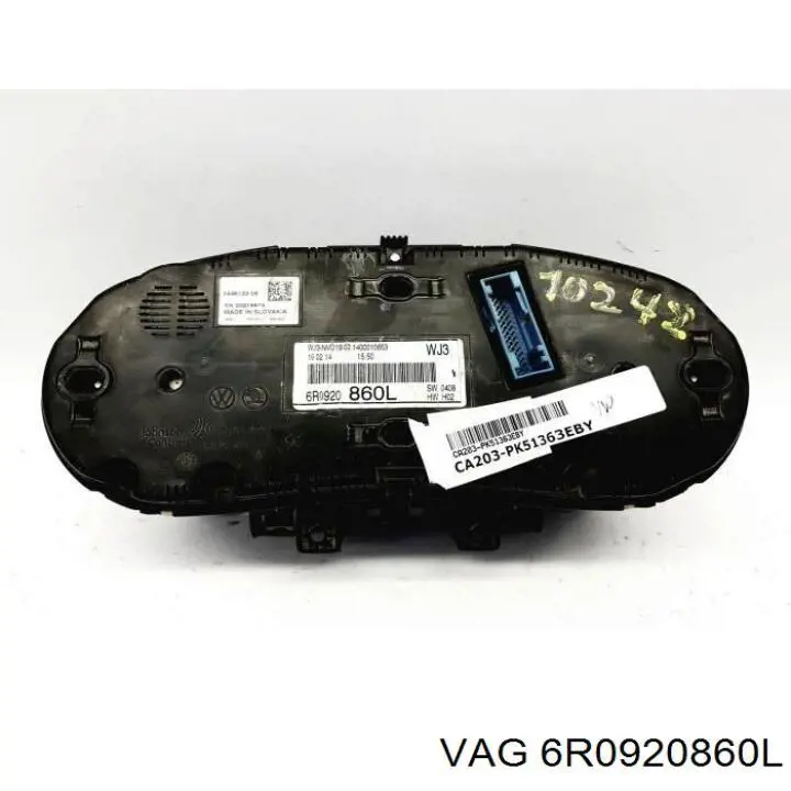 Панель приладів VAG 6R0920860L ціна, від 337.06 USD