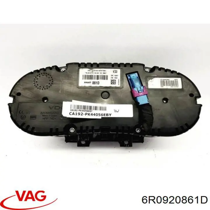 Прилади управління VAG 6R0920861D ціна, від 118.51 USD