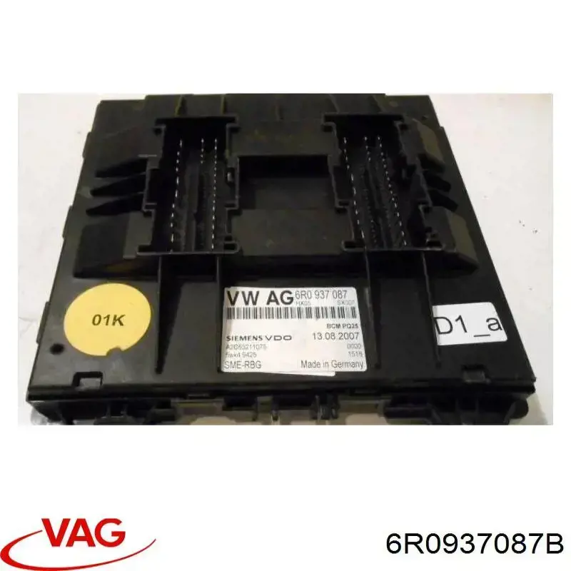 6R0937087B VAG Блок комфорту