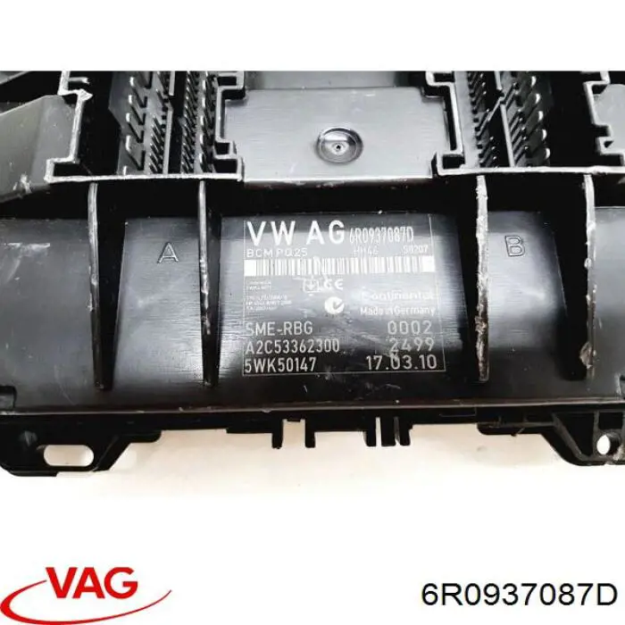 Блок комфорту VAG 6R0937087D ціна, від 76.02 USD