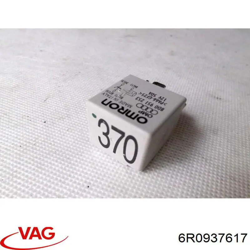 6R0937617 VAG Реле запобіжників