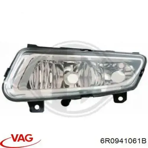 Туманка ліва VAG 6R0941061B ціна, від 24.02 USD