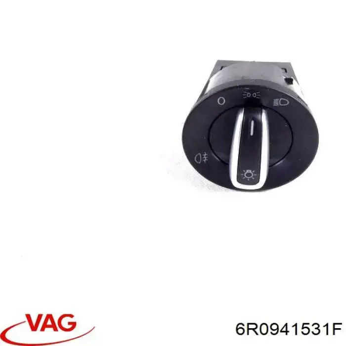 6R0941531F VAG Перемикачі електричні (перемикач світла центральний)