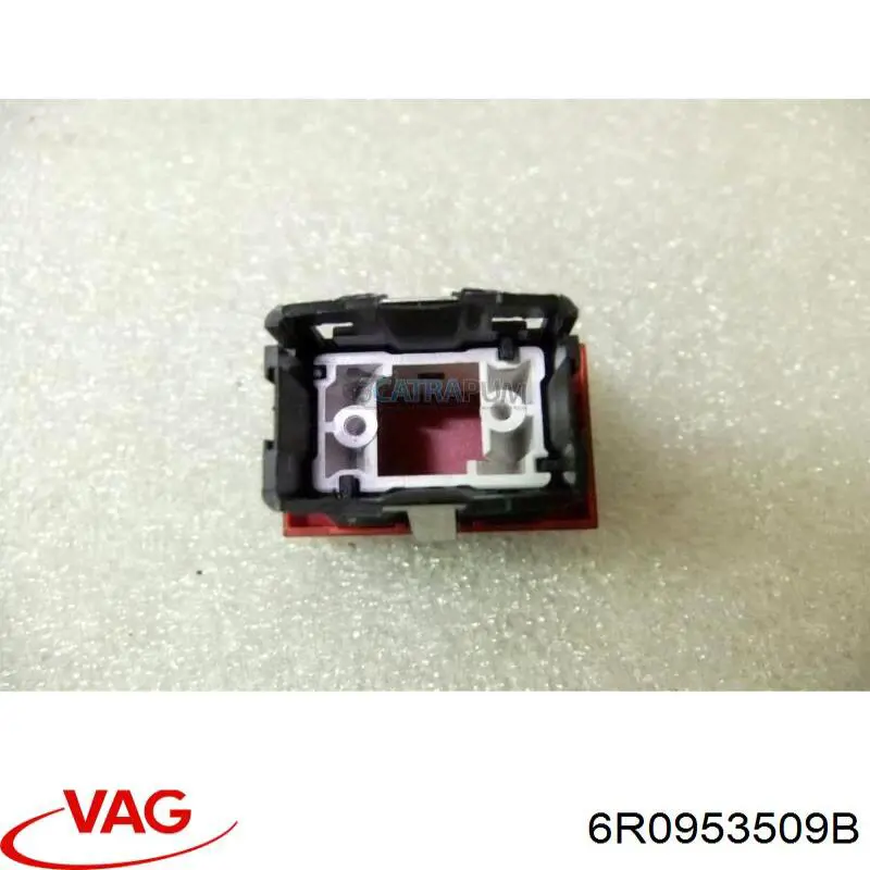 Кнопка включення аварійної сигналізації VAG 6R0953509B ціна, від 14.81 USD