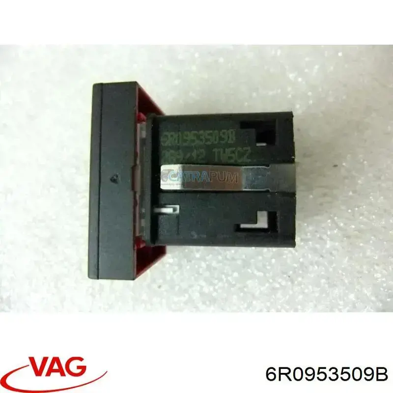 Купити 6R0953509B VAG Кнопка включення аварійного сигналу