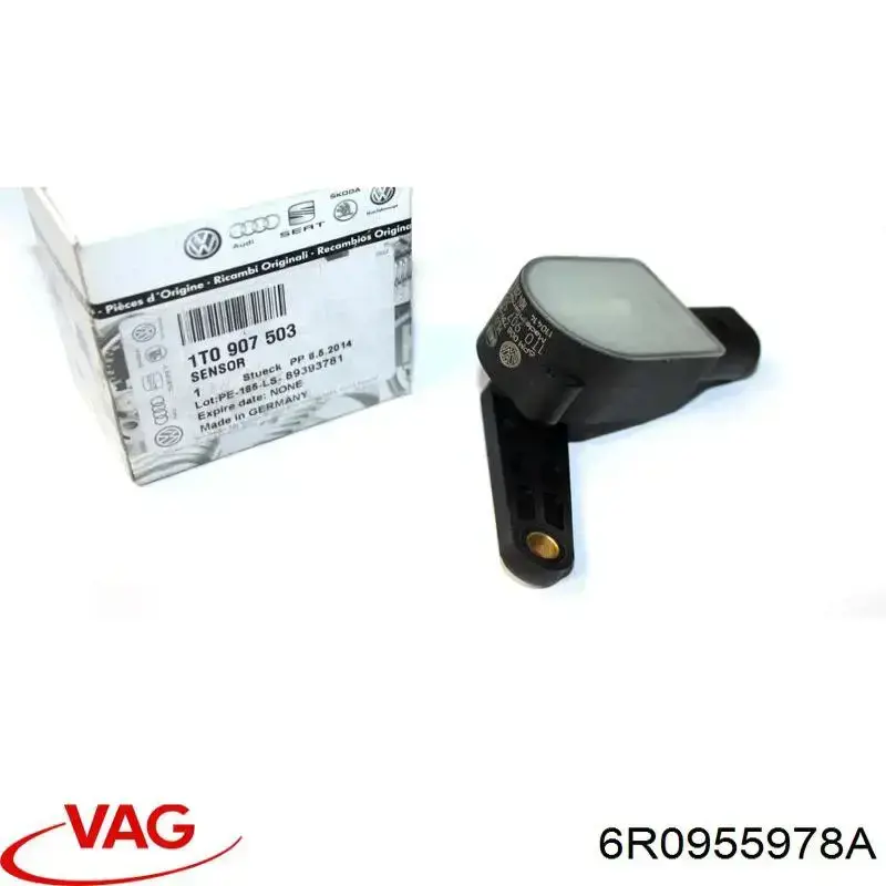 Тримач форсунки омивача фари, підйомний циліндр VAG 6R0955978A