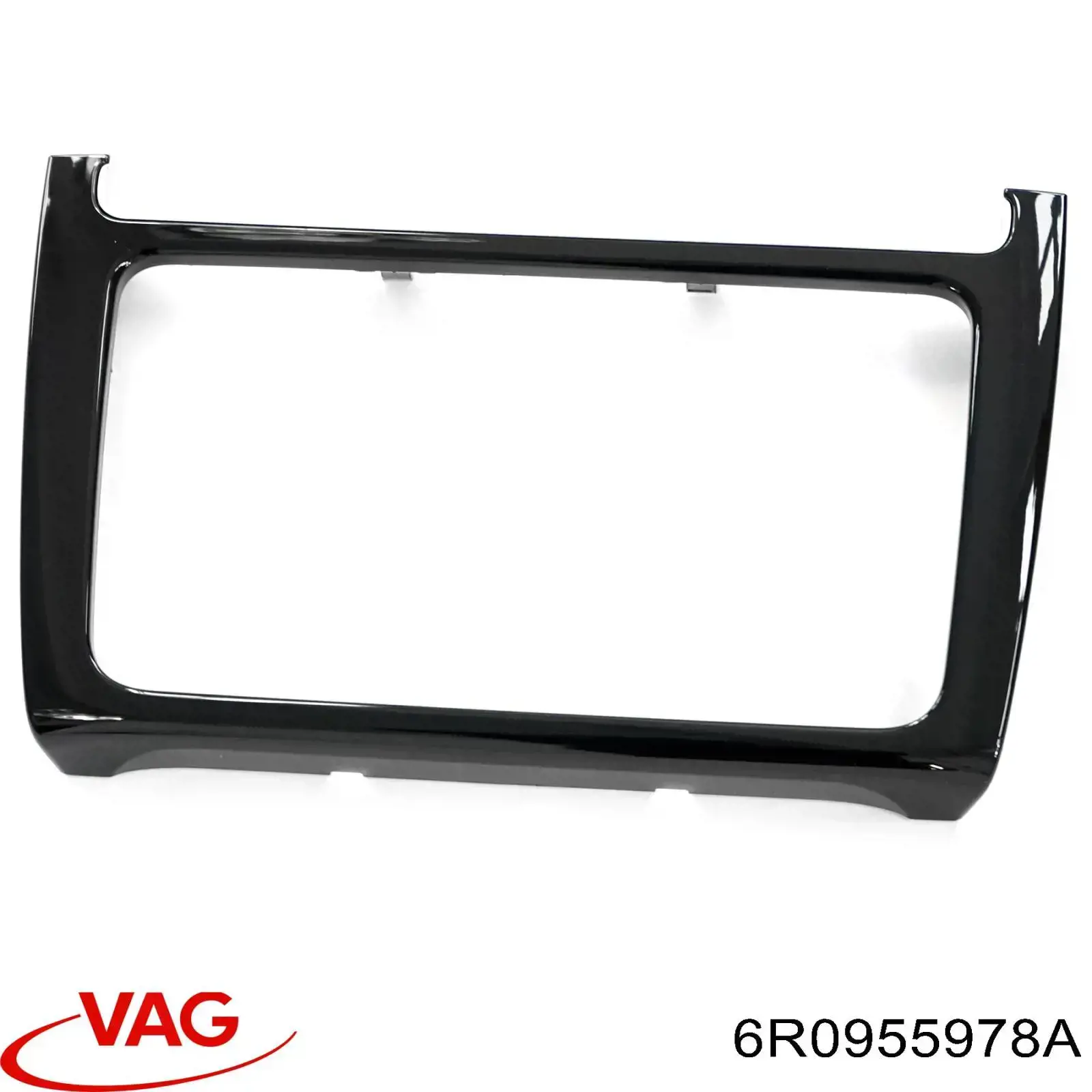 Тримач форсунки омивача фари, підйомний циліндр 6R0955978A VAG