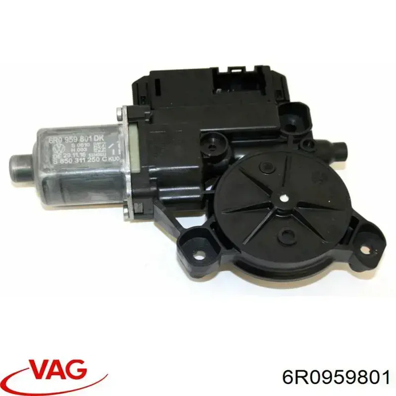 6R0959801 VAG Мотор склопідйомника водійських дверей
