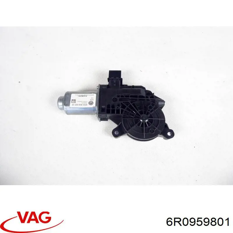 Купити 6R0959801 VAG Двигун склопідіймача двері передньої, лівої