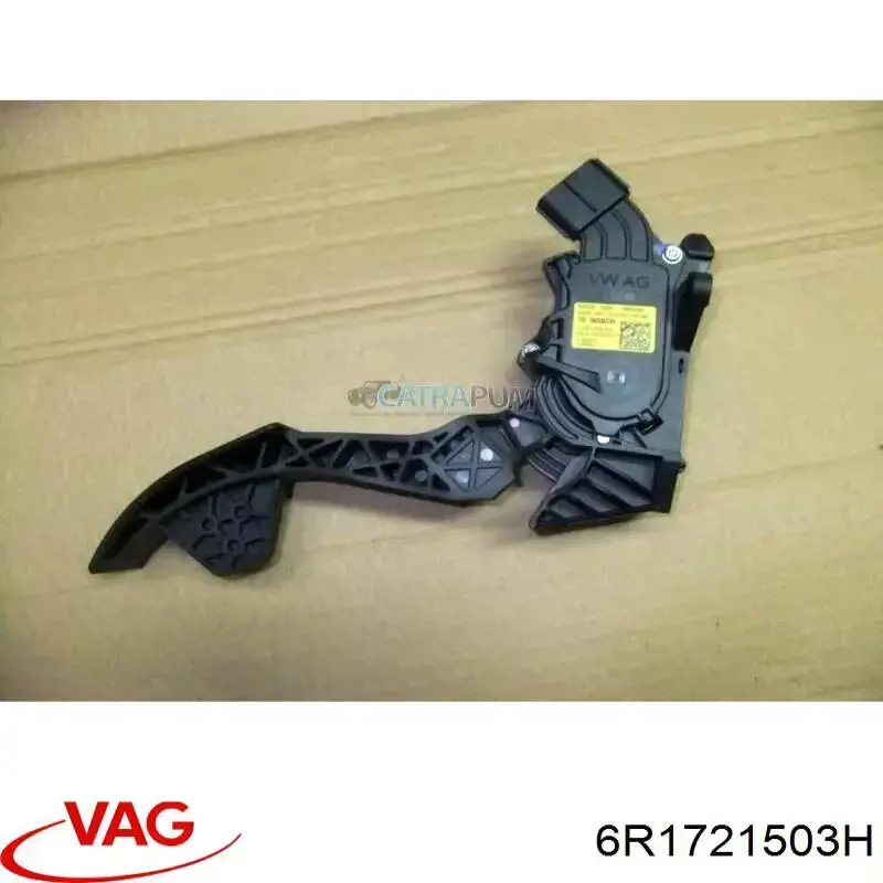 Підаль газу VAG 6R1721503F ціна, від 100.08 USD