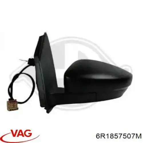 Ліве бокове дзеркало 6R1857507M VAG