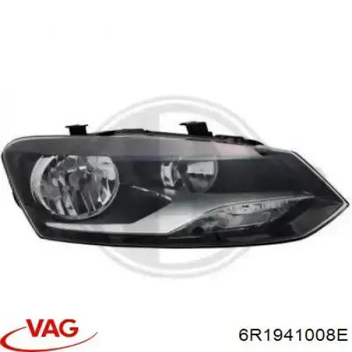 Фара передня права TYC FP7415R4T