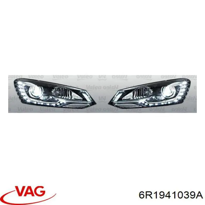 Купити 6R1941039A VAG Основна фара в зборі ліва