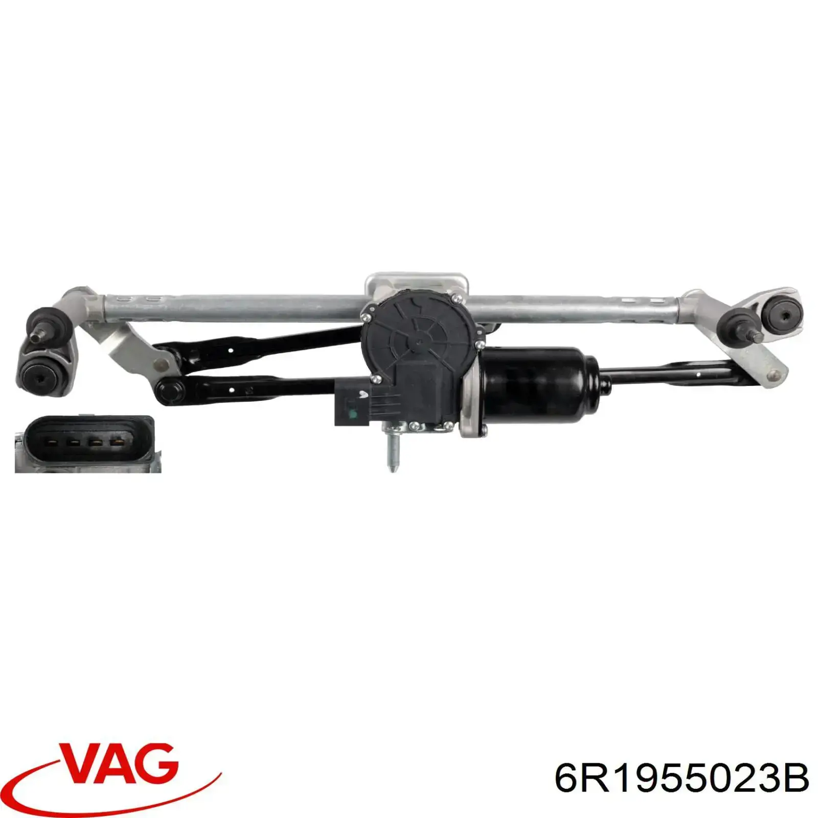 Трапеція щіток лобового скла VAG 6R1955023B ціна, від 33.54 USD