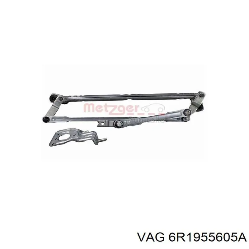 Трапеція щіток лобового скла VAG 6R1955605A ціна, від 29.73 USD