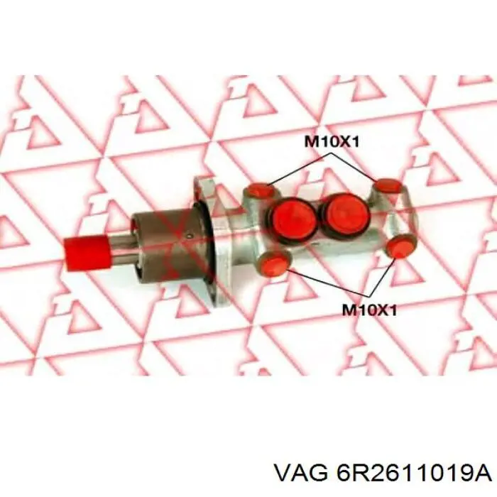 Циліндр головний гальма (Гідротормоз) VAG 6R2611019A ціна, від 421.40 USD