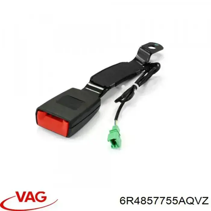 Важіль фіксації ременя безпеки, лівий VAG 6R0857755BQVZ ціна, від 124.96 USD